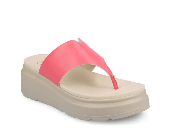 ジャーニー レディース シューズ サンダル Journee Carah Wedge Sandal Coral コーラル 13,912円