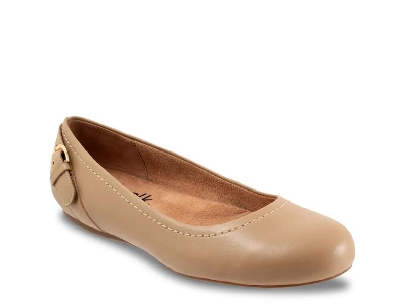 ソフトウォーク レディース シューズ パンプス SoftwalkSydney Ballet Flat Beige ベージュ