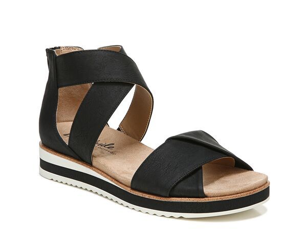 ライフストライド レディース シューズ サンダル プラットフォーム LifeStride Zoom Platform Sandal Black ブラック