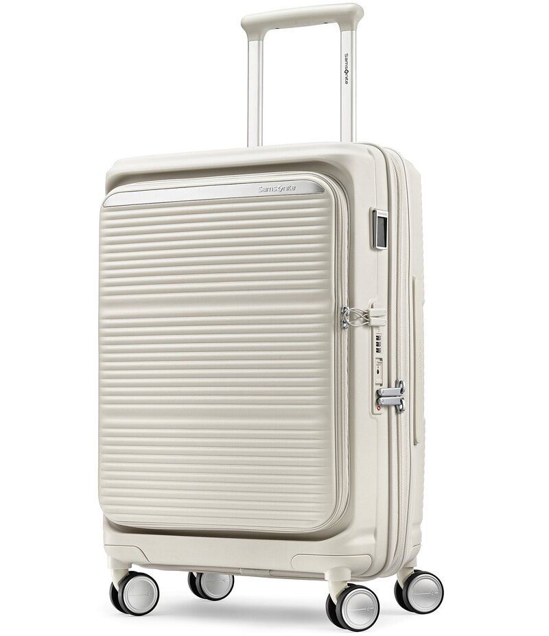 サムソナイト レディース バッグ スーツケース Samsonite Paralux Collection Hardside Carry On Suitcase Stone Grey グレー