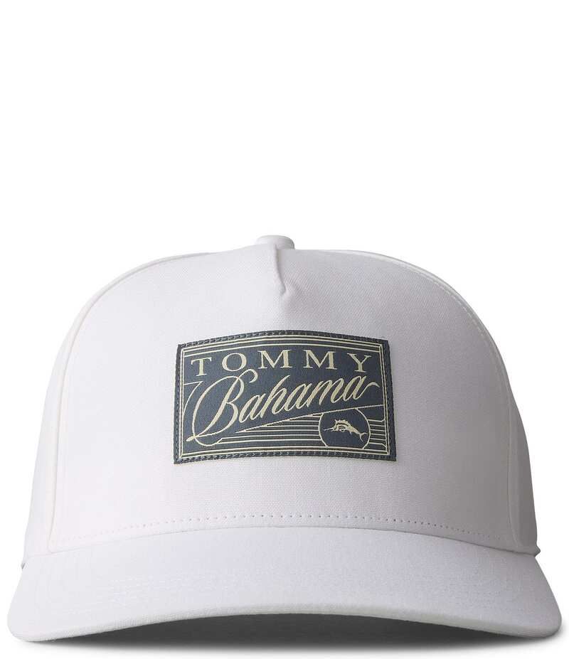 トッミーバハマ メンズ アクセサリー 帽子 キャップ ロゴ Tommy Bahama Logo Cap White ホワイト