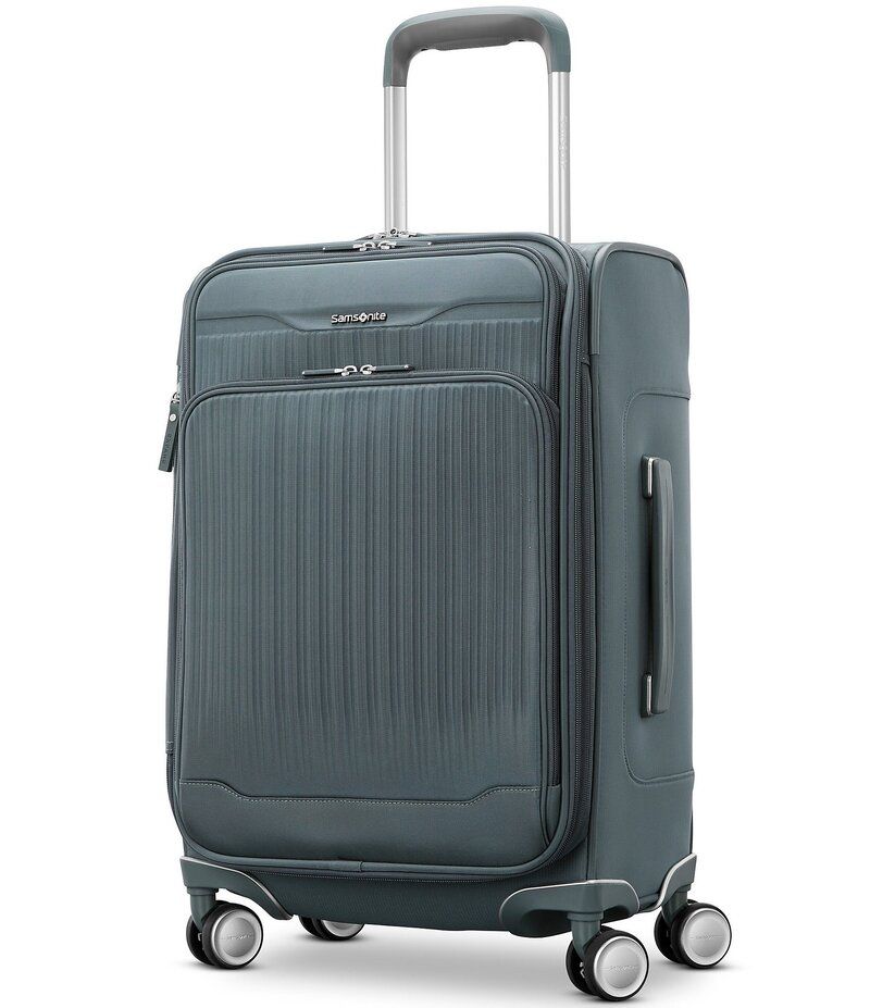 サムソナイト レディース バッグ スーツケース Samsonite Silhouette 18 Softside CarryOn Spinner Slate Blue スレート 53,280円