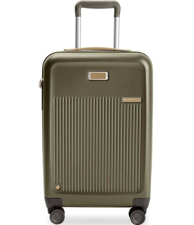 ブリグスアンドライリー レディース バッグ スーツケース Briggs Riley Sympatico 30 Essential CarryOn Expandable Spinner Olive オリ