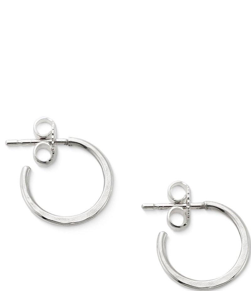 ジェームズ エイヴリー レディース アクセサリー ピアス・イヤリング James Avery Classic Hammered Small Hoop Earrings Sterling Silver