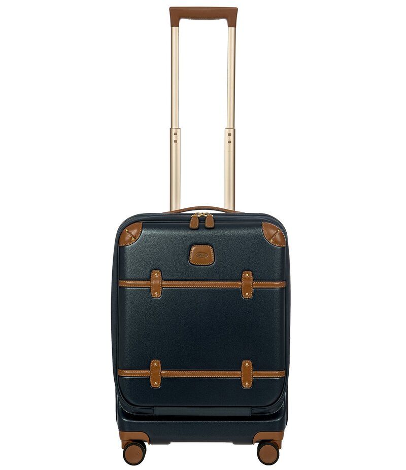 ブリックス レディース バッグ スーツケース Brics Bellagio 30 21 Carry On Spinner Trunk with Pocket Blue ブルー