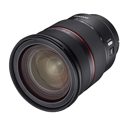 SAMYANG 標準ズームレンズ AF 24-70mm F2.8 FE ソニーαE用 フルサイズ対応 最短撮影距離 35cm ウェザーシーリング設計 フィルターサイズ82mm ブラック★m c248d28c