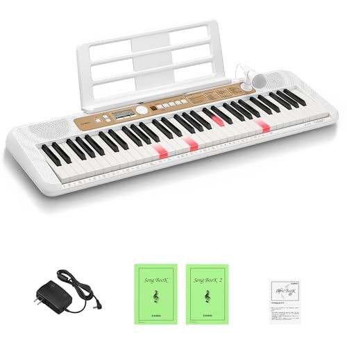 カシオ (CASIO) 電子キーボード Casiotone 光ナビゲーションキーボード LK-340 61鍵盤 楽しく弾ける 歌える送料無料