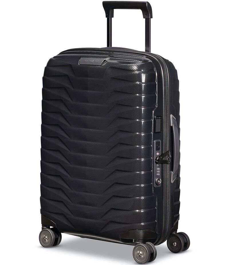 サムソナイト レディース バッグ スーツケース Samsonite Proxis Global CarryOn Spinner Suitcase Black ブラック