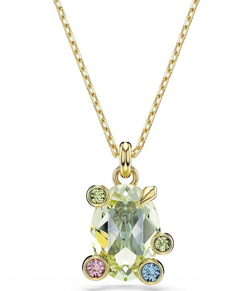 スワロフスキー レディース アクセサリー ネックレス・チョーカー レース Swarovski Gema Multicolored Short Pendant Necklace Multi マルチカラー