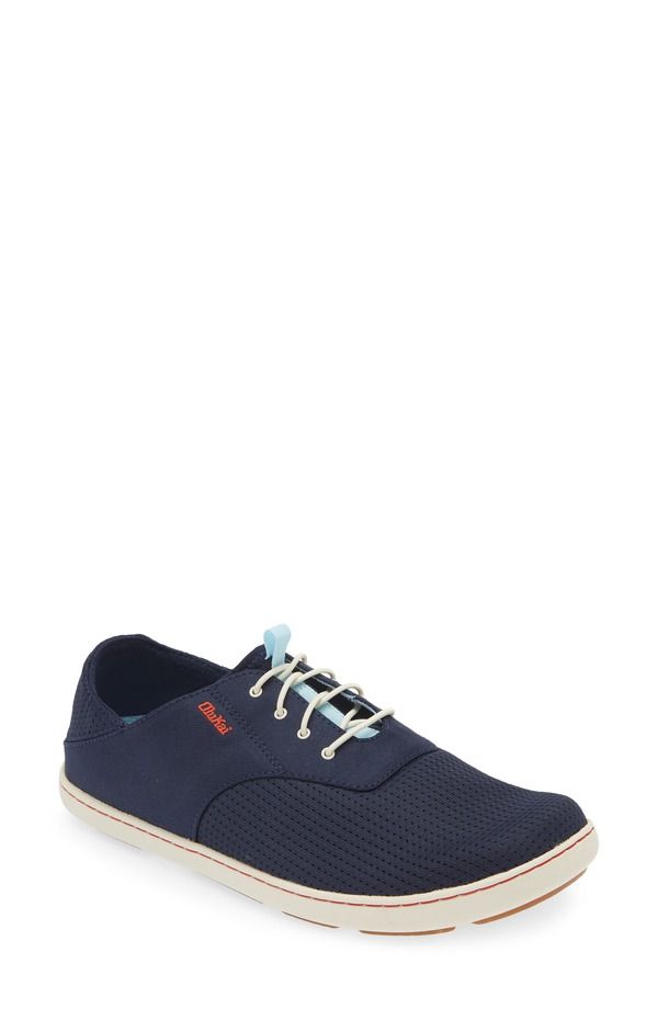 オルカイ メンズ シューズ スニーカー OluKai Nohea Moku Sneaker Deepest Depths White Sand ホワイト