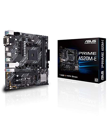 ASUS PRIME A520M-E AMD Ryzen 5000シリーズ AM4 対応 A520 搭載 mATX マザーボード/国内正規代理店品e