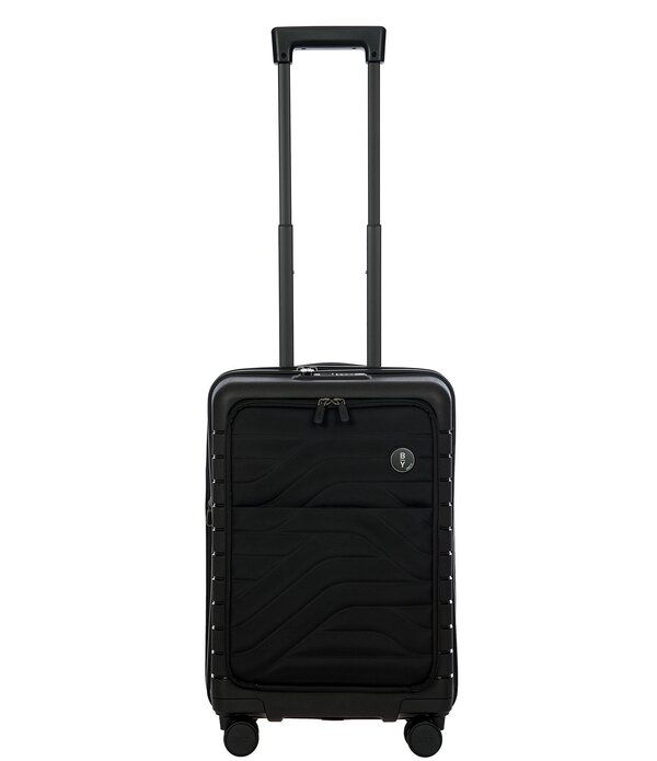 ブリックス レディース バッグ スーツケース Brics By Ulisse 21 Inch Expandable Spinner with Pocket Suitcase Black ブラック