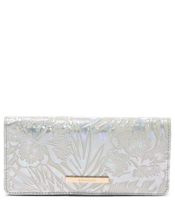 ブランミン レディース アクセサリー 財布 BRAHMIN Serenade Collection Silver Ady Wallet Silver シルバー