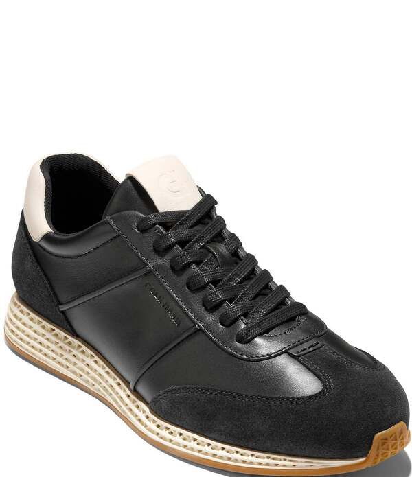 コールハーン メンズ シューズ スニーカー レザー Cole Haan Mens GrandPro Low Profile SkyWeave Leatherunning Sneakers BlackI 44,720円