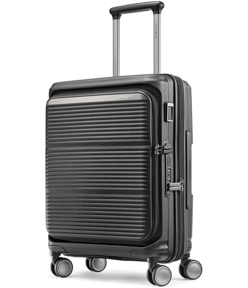 サムソナイト レディース バッグ スーツケース Samsonite Paralux Collection Global Carry On Suitcase Black ブラック