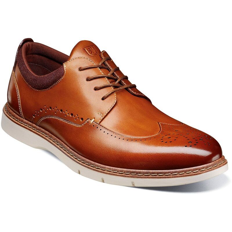 ステイシーアダムス メンズ シューズ サンダル ウィングチップ オックスフォード Stacy Adamsynergy Mens Wingtip Oxford Shoes Cognac