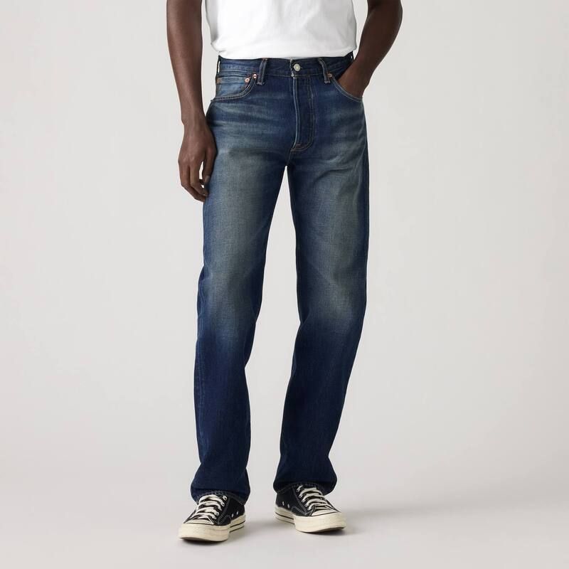 リーバイス メンズ ボトムス デニムパンツ ジーンズ Mens Levis 501 Original Fit Jeans Rockwell Morning