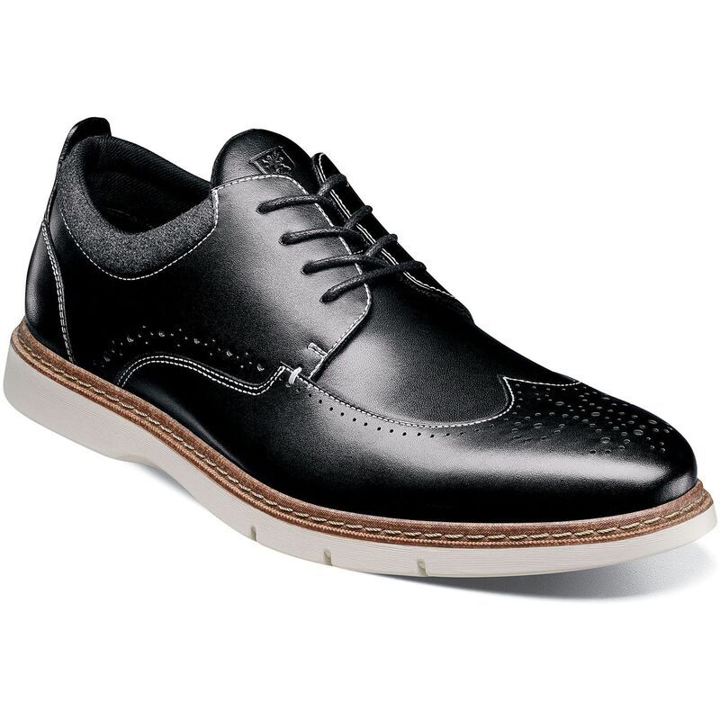ステイシーアダムス メンズ シューズ サンダル ウィングチップ オックスフォード Stacy Adamsynergy Mens Wingtip Oxford Shoes Black ブラック