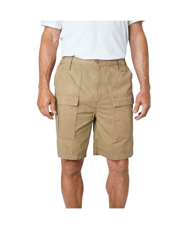 キングサイズ メンズ ボトムス ハーフパンツ・ショーツ トール ショートパンツ KingSize Big Tall Deeper Pocket 8 Cargo Shorts Dar khaki カーキ