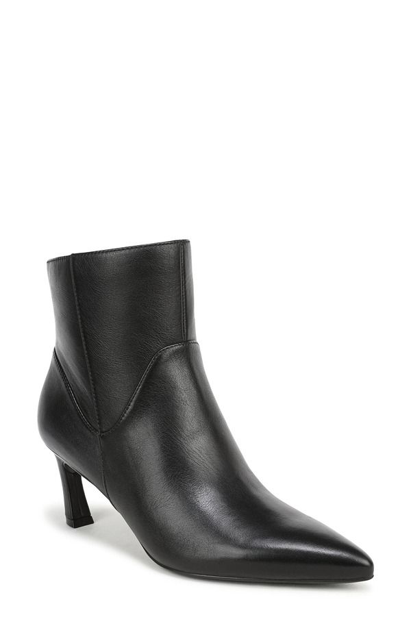 ナチュライザー レディース シューズ ブーツ・レインブーツ Naturalizer Mabel Bootie Women BLACK LEATHER ブラック