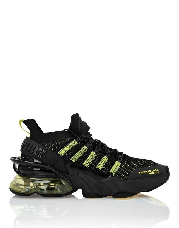 プレイン スポーツ レディース シューズ スニーカー PLEIN SPORTiger AttackGenx04 Runner Unisex Unisex blackyellowfluo ブラック 40,820円
