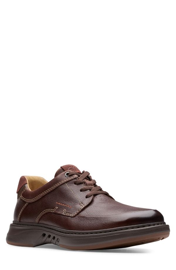 クラークス メンズ シューズ オックスフォード レース Clarks Un Briley Lace Oxford Men MAHOGANY LEATHER