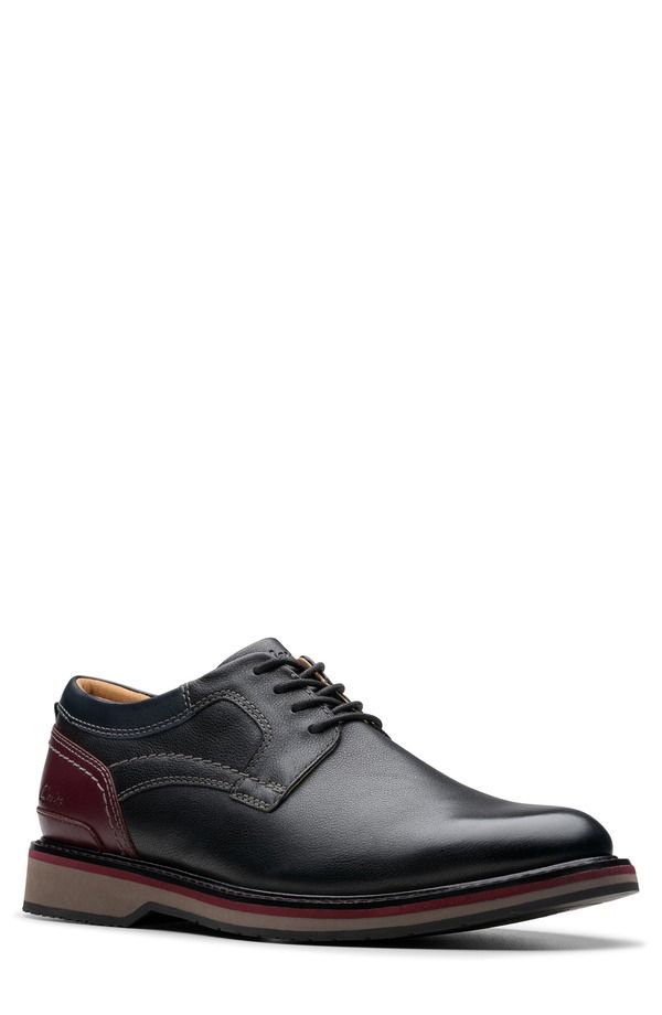 クラークス メンズ シューズ オックスフォード Clarks Monahan Plain Toe Oxford Men BLACK LEATHER ブラック 27,820円