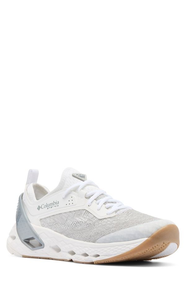 コロンビア メンズ シューズ スニーカー Columbia PFG Whipray Shoe Men WHITE PURE SILVER ホワイト