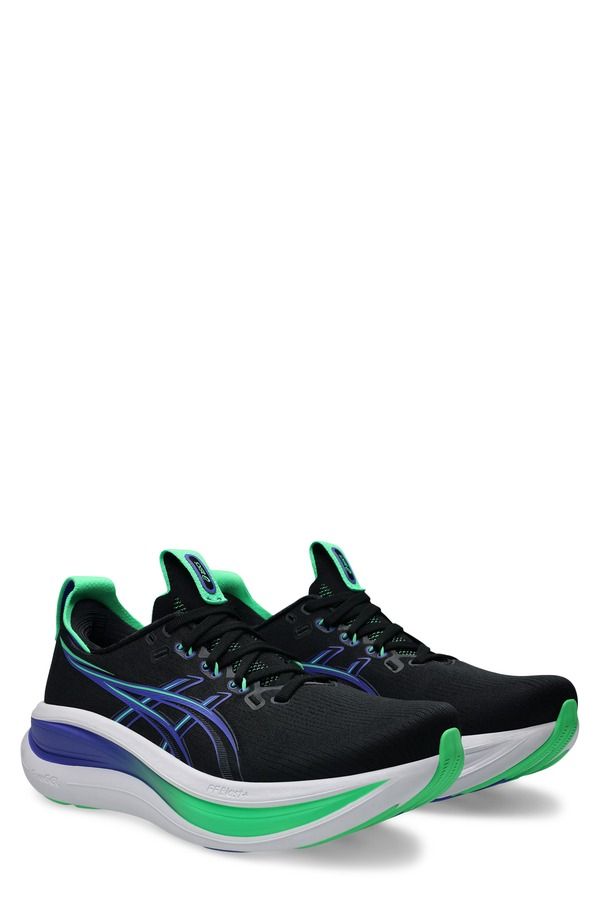 アシックス メンズ シューズ スニーカー ASICS GELNIMBUS 28 Running Shoe Men BLACK COBALT BURST ブラック 35,620円
