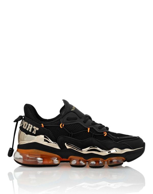 プレイン スポーツ レディース シューズ スニーカー PLEIN SPORThunder Force Genx04 Unisex Unisex blackorangefluo ブラック