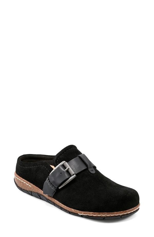 アース レディース シューズ サンダル Earth Eras Clog Women BLACK ブラック