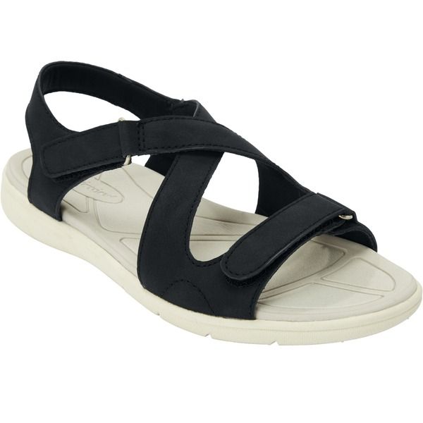 コンフォートビュー レディース シューズ サンダル Comfortview The Anouk Sandal Women BLACK ブラック
