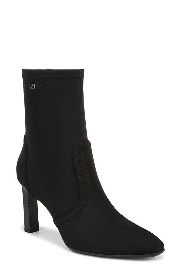 フランコサルト レディース シューズ ブーツ・レインブーツ Franco Sarto Delani Bootie Women BLACK BLACK ブラック