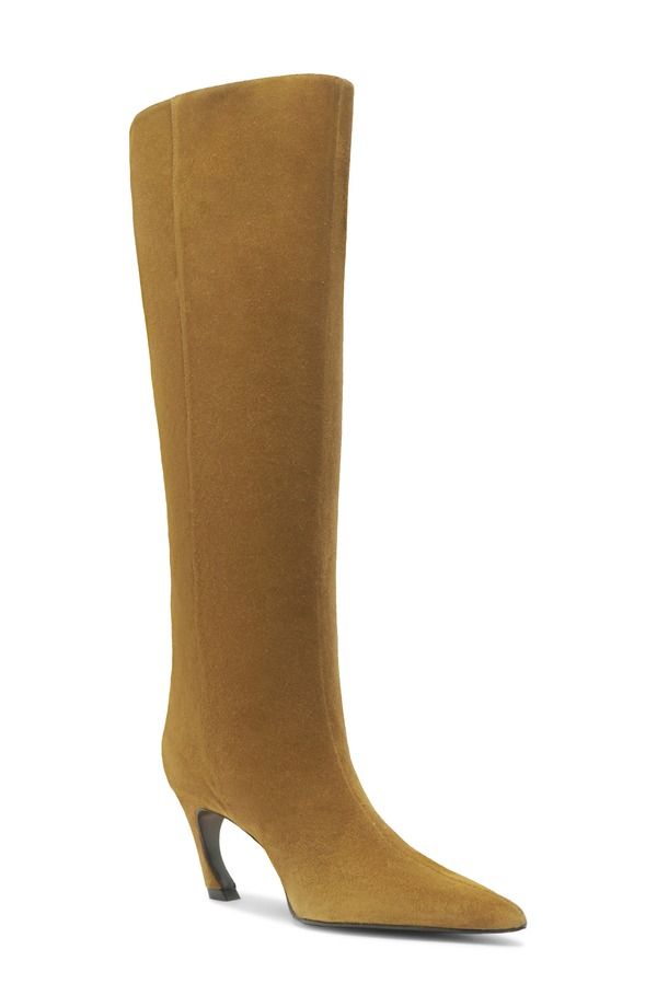 シュッツ レディース シューズ ブーツ・レインブーツ Schutz Lexi Pointed Toe Knee HIgh Boot Women DRIED OLIVE オリーブ