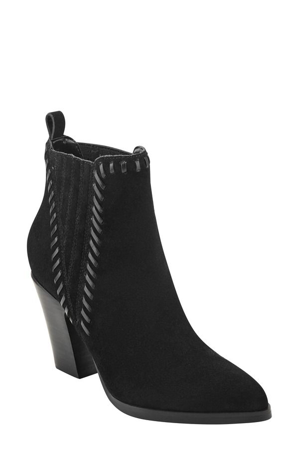 マーク・フィッシャー レディース シューズ ブーツ・レインブーツ Marc Fisher LTD Alvira Bootie Women BLACK ブラック