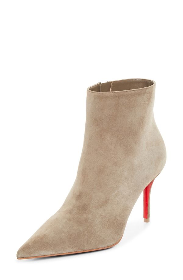 クリスチャン・ルブタン レディース シューズ スニーカー ブーツ Christian Louboutin Miss Z Pointed Toe Bootie Women SILEX