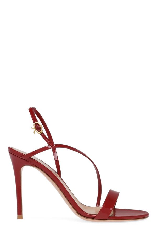 ジャンヴィト ロッシ レディース シューズ スニーカー サンダル Gianvito Rossi Manhattan 95 Sandal Women Red Lamb Leather レッド 145,900円
