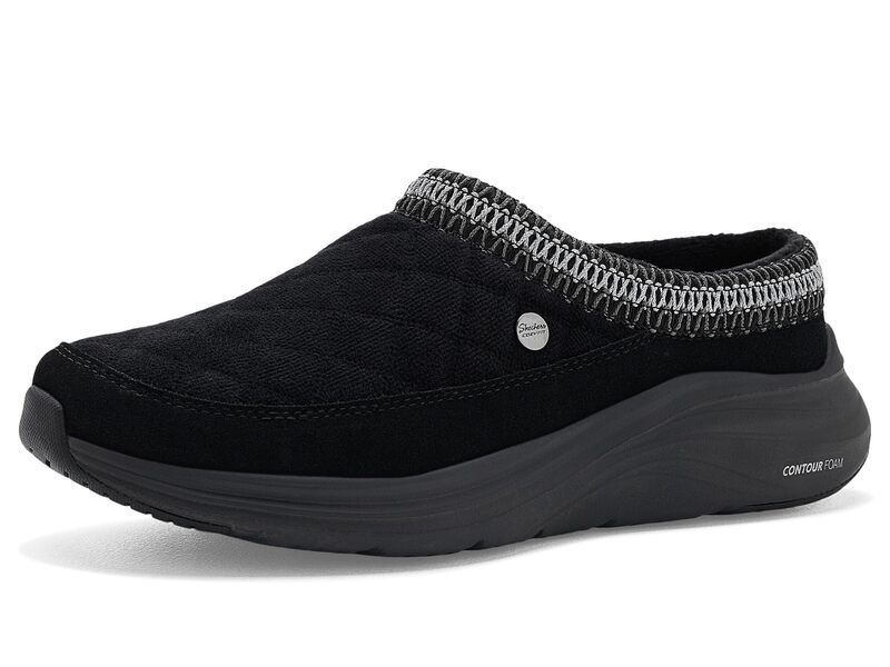 スケッチャーズ レディース シューズ サンダル ブーツ Skechers Contour Foam Boot Cozy Cascade BlackBlack ブラック 18,485円