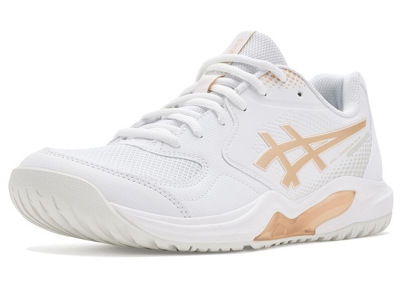 アシックス レディース シューズ スニーカー Asics GELDedicate 9 Pickleball WhiteChampagne ホワイト