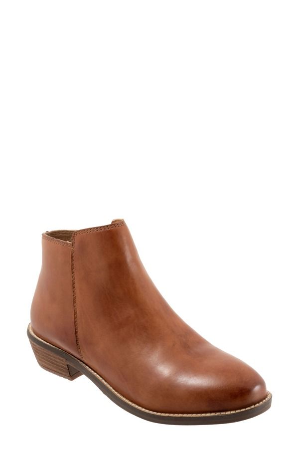 ソフトウォーク レディース シューズ ブーツ・レインブーツ SoftWalk Rocklin 20 Bootie Women COGNAC