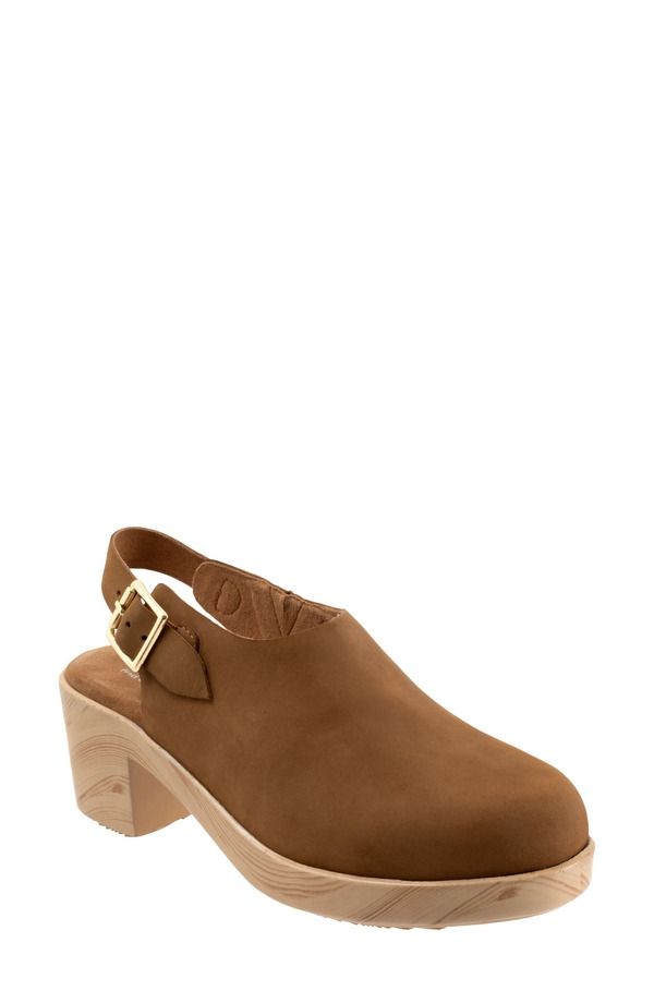 ソフトウォーク レディース シューズ サンダル プラットフォーム SoftWalk Fairbankslingback Platform Clog Women TANUBUCK タン 30,420円