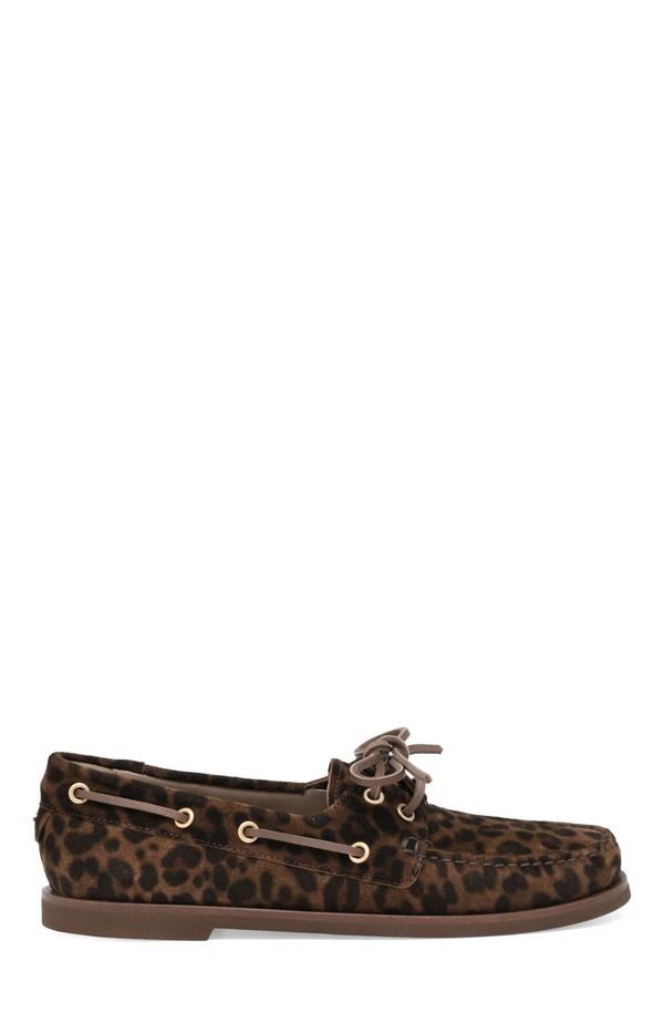 ジャンヴィト ロッシ レディース シューズ スニーカー Gianvito Rossi Vande Mocassin Women Leopard Print Suede アニマル