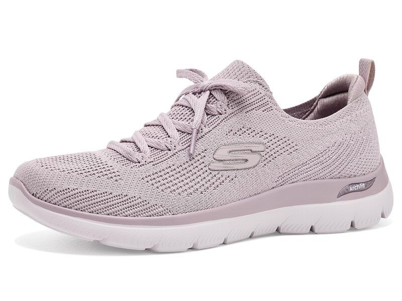 スケッチャーズ レディース シューズ スニーカー Skechers Arch Fit Summitshimmeringrace Mauve