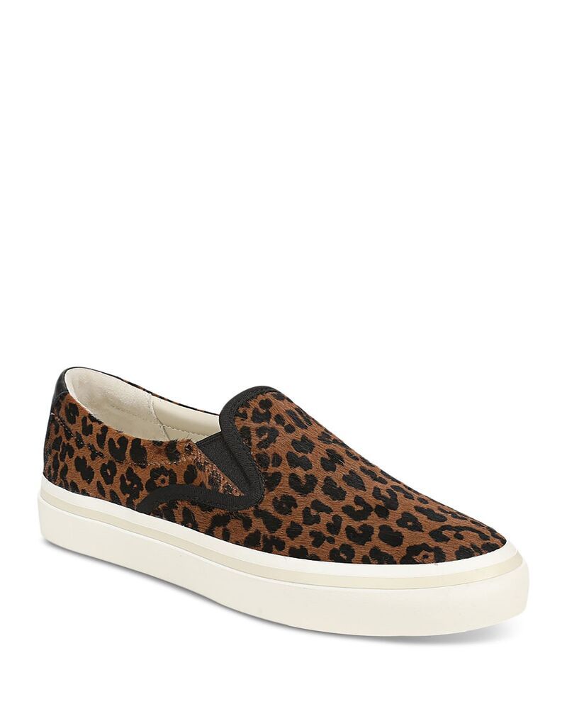 ヴィンス レディース シューズ スニーカー Vince Womens Blair Calf Hair Slip On Sneakers Brown Multi ブラウン