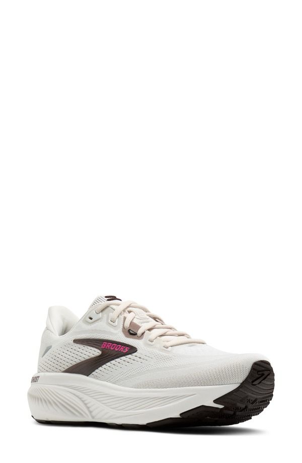 ブルックス レディース シューズ スニーカー Brooks Ghost 18 Running Shoe Women COCONUT COFFEE FUCHSIA フューシャ