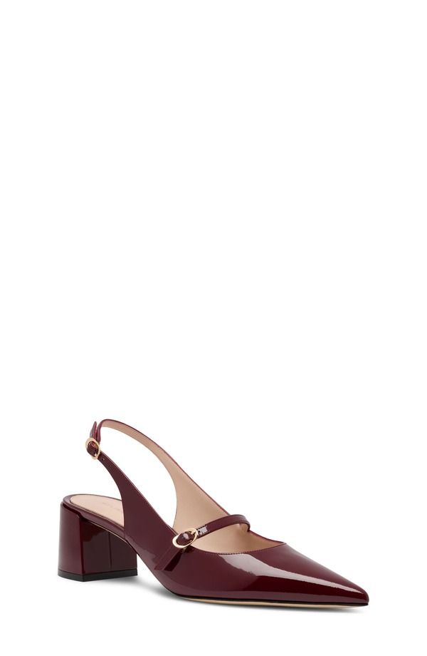 スチュアート ワイツマン レディース シューズ ヒール Stuart Weitzman Emilia Mary Jane Slingback Pump ROSEWOOD 84,040円