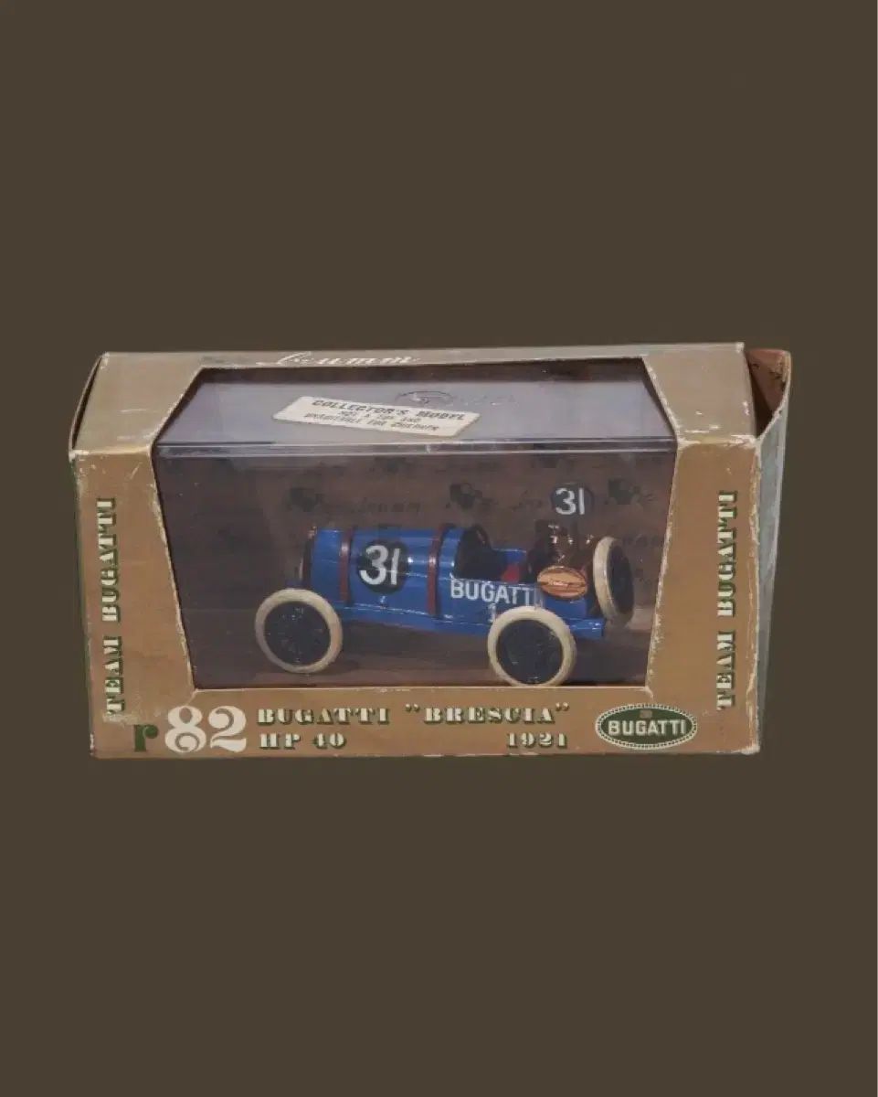 Brumm 1921年型 チーム ブガッティ モデルカー