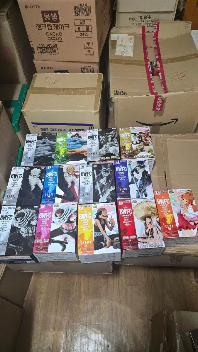 (BUNZANG最安値未開封) 2018 BWFC ONE PIECE フィギュア レアCOLOR含む 13個 まとめ 出品
