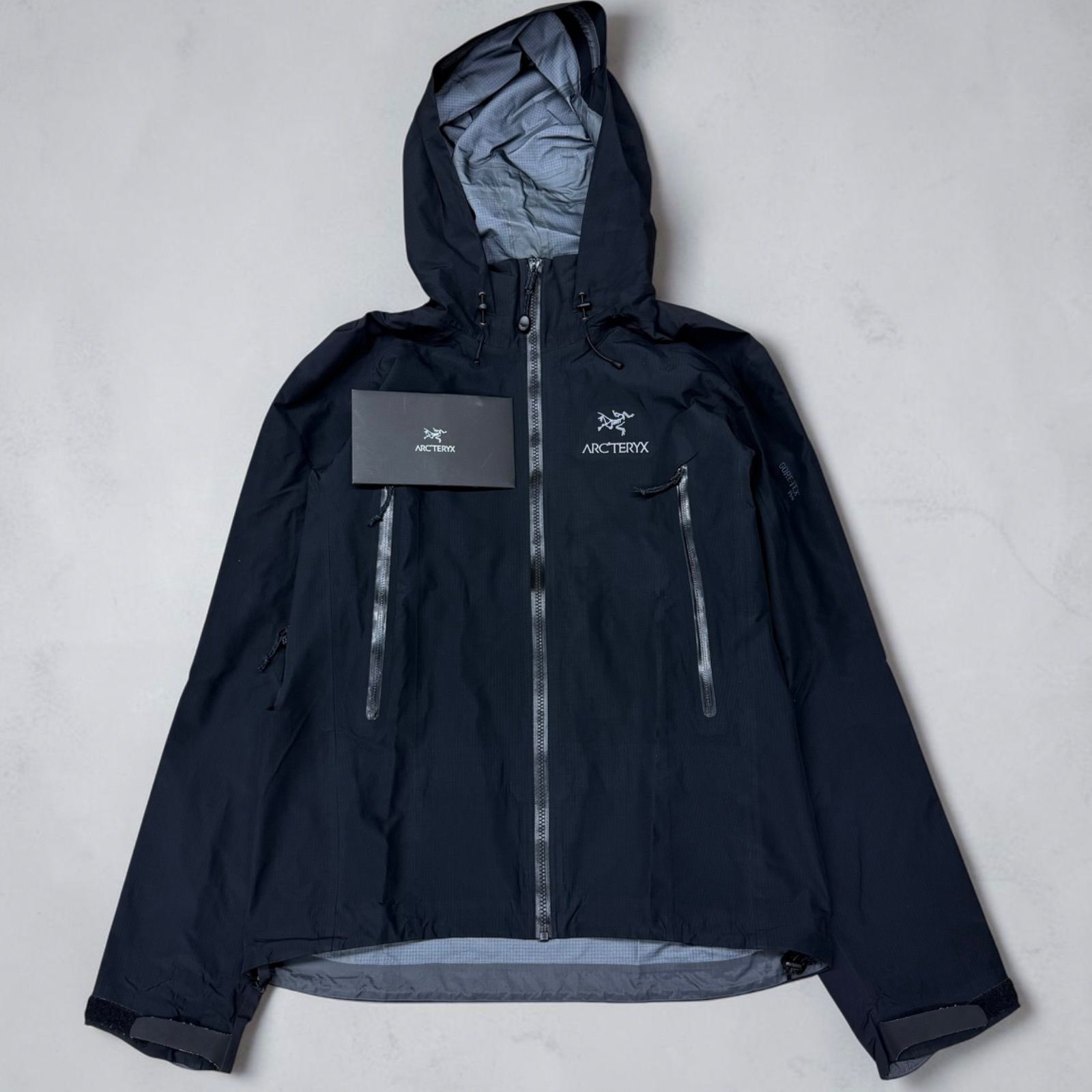 ARC'TERYX アークテリクス　βAR　ベータAR　ハードシェルジャケット　マウンテンパーカー　ブラック　メンズ　サイズM　ナイロン　カード付