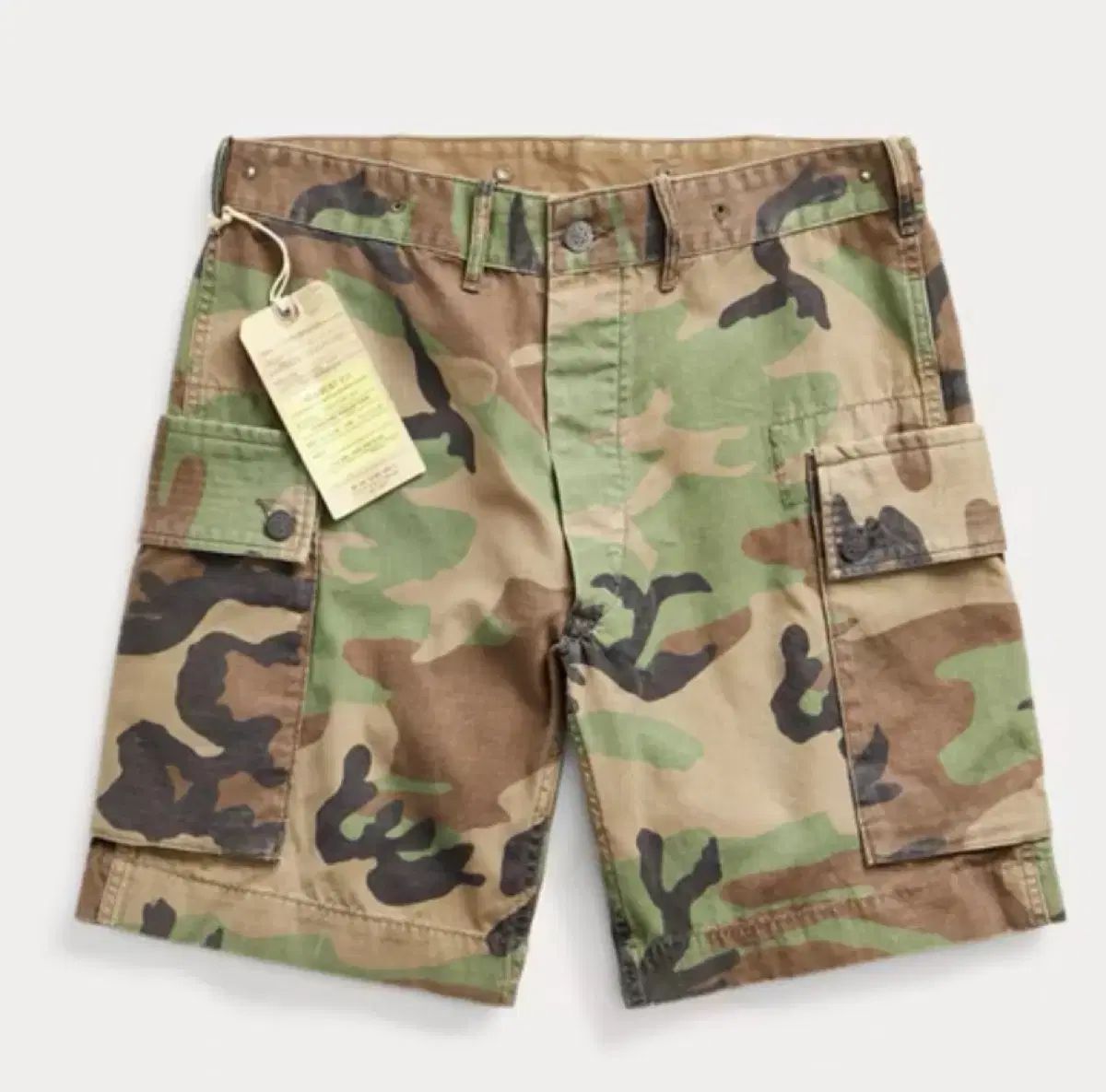 RRL(ダブルアールエル) ラルフローレン カモフラ リップストップ ショートパンツ ハーフパンツ